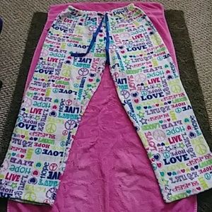 Warm Fuzzy pajama pants